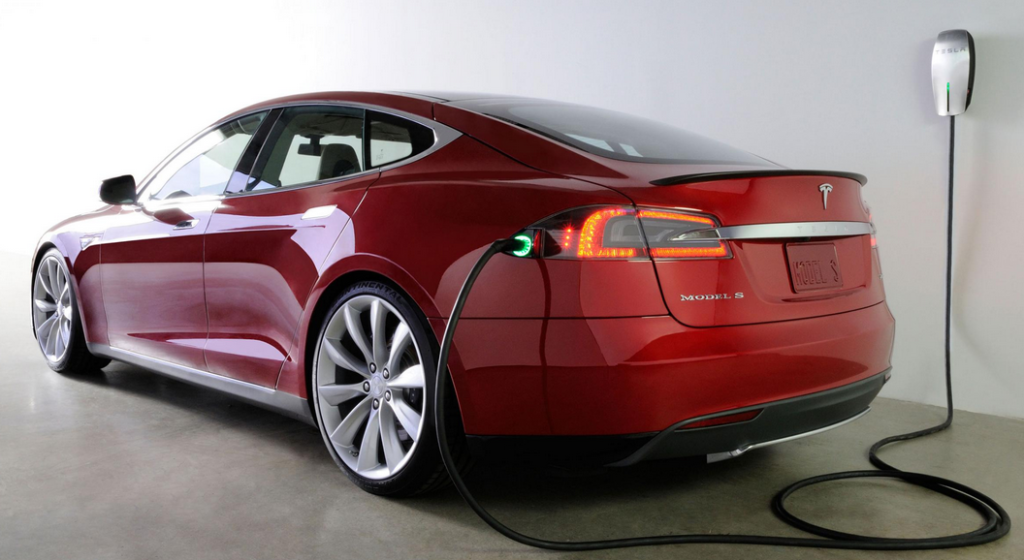 Charging a Tesla in your Garage