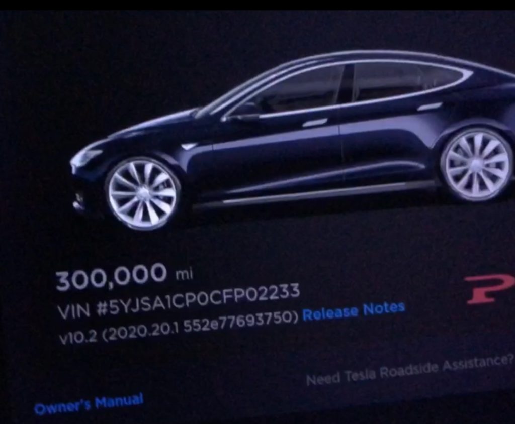 Tesla with 300,000 Miles